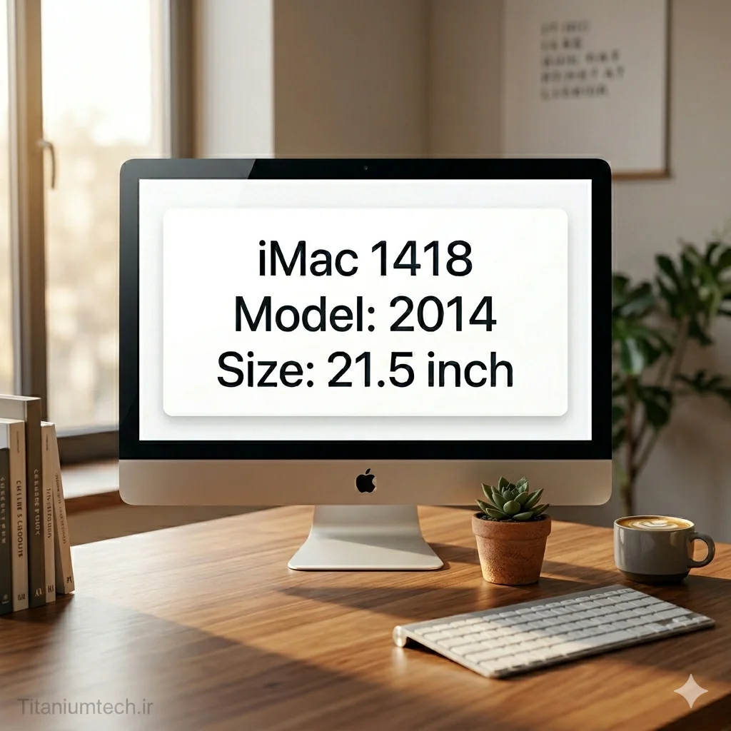 خرید آی‌مک استوک ۲۱.۵ اینچ مدل ۲۰۱۴ Apple iMac A1418 آل‌این‌وان اپل نسل چهارم