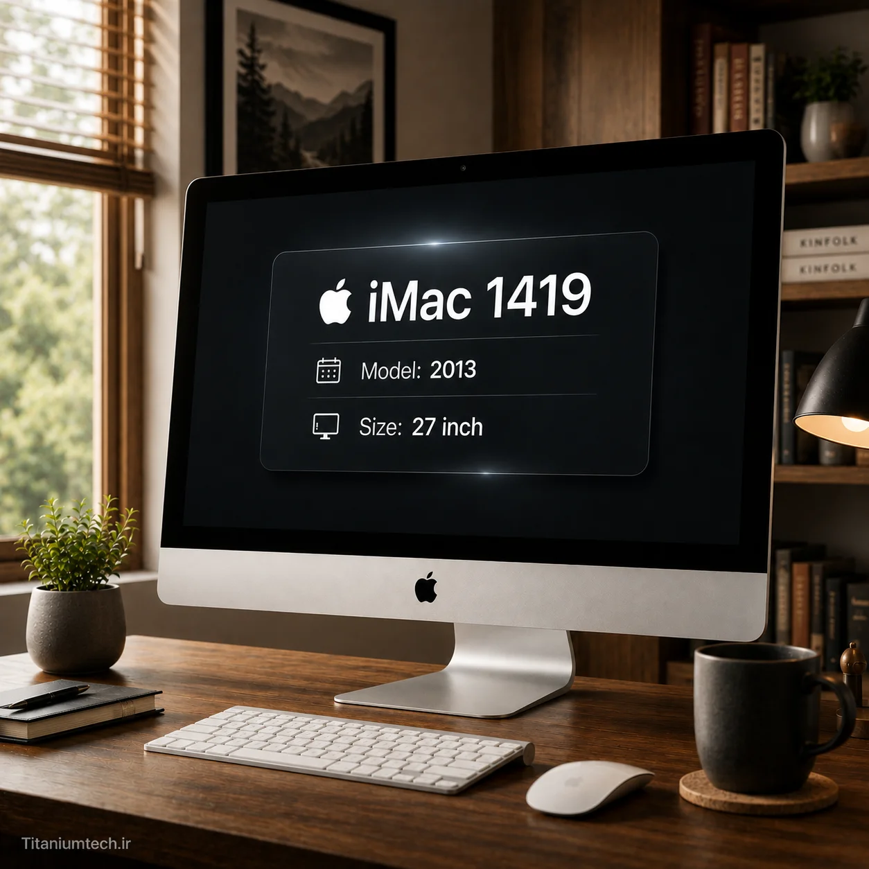 آی مک 27 اینچ A1419 مدل 2013 نسل 3 اینتل - فروشگاه تیتانیوم کامپیوتر خرید آیمک استوک 27 اینچ A1419 مدل 2013 اپل نسل 3 گرافیک NVIDIA - تیتانیوم کامپیوتر