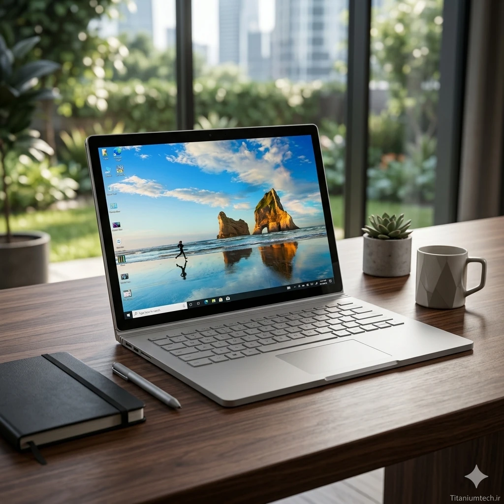 Microsoft Surface Book 2 استوک ۱۳.۵ اینچ — فروشگاه تیتانیوم کامپیوتر خرید سرفیس بوک ۲ استوک ۱۳.۵ اینچ Core i5 i7 نسل ۸ لپتاپ تبلتشو مایکروسافت — تیتانیوم کامپیوتر